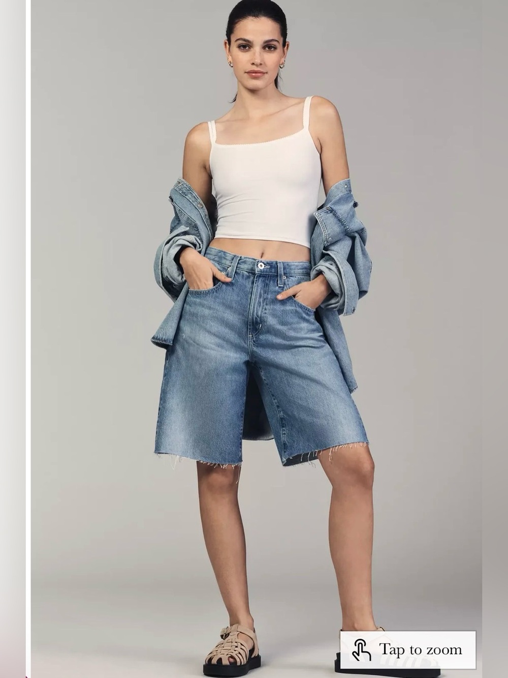 AG Adriano Goldschmied Bermuda Shorts, 17 Years Divergent wash
